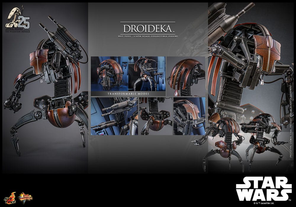 Star Wars Episode I figurine Movie Masterpiece 1/6 Droideka 27 cm