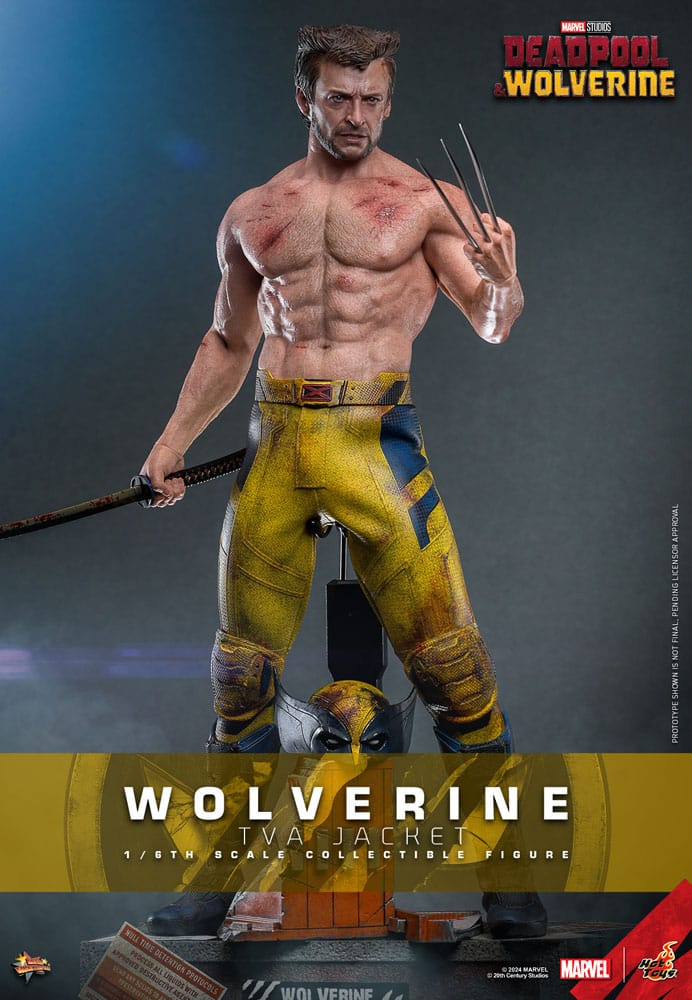 Deadpool Wolverine Movie Masterpiece figurine 1/6 Wolverine (TVA Jacket Version) 31 cm