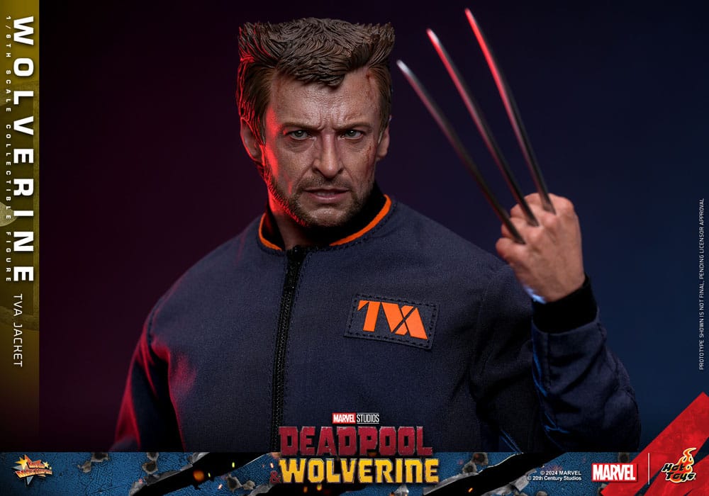 Deadpool Wolverine Movie Masterpiece figurine 1/6 Wolverine (TVA Jacket Version) 31 cm