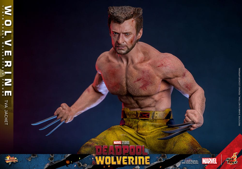 Deadpool Wolverine Movie Masterpiece figurine 1/6 Wolverine (TVA Jacket Version) 31 cm