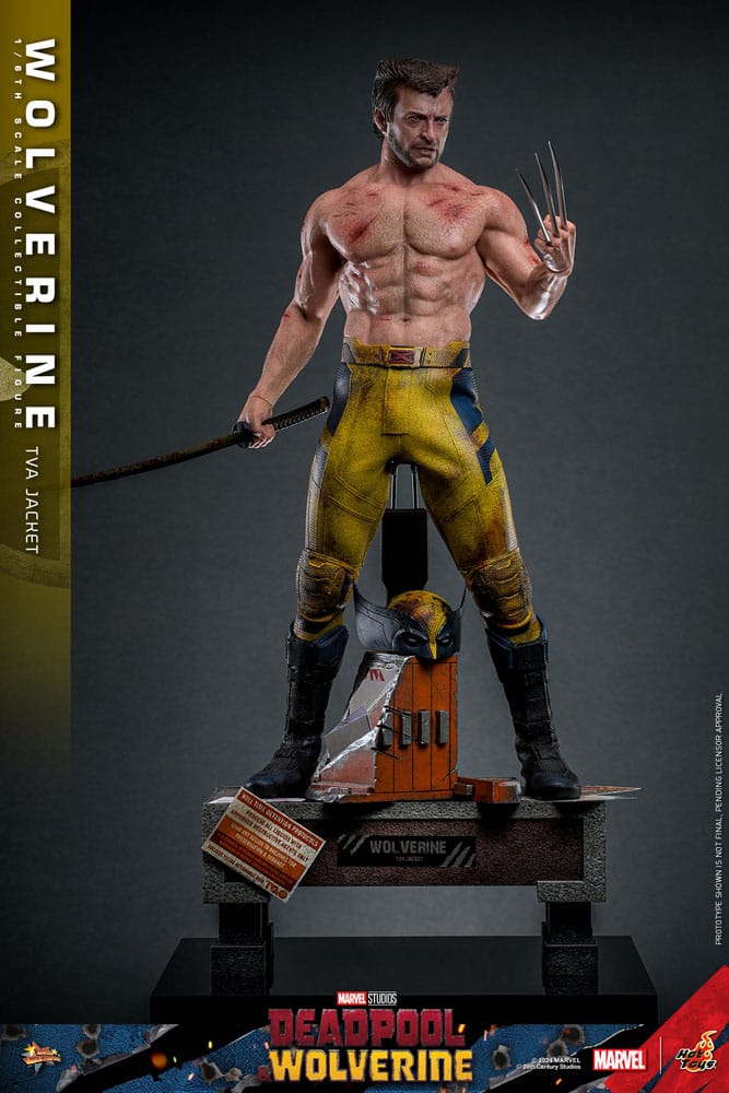 Deadpool Wolverine Movie Masterpiece figurine 1/6 Wolverine (TVA Jacket Version) 31 cm