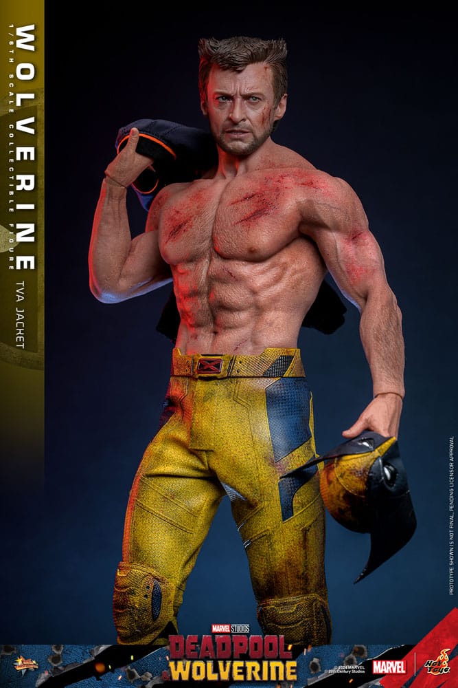 Deadpool Wolverine Movie Masterpiece figurine 1/6 Wolverine (TVA Jacket Version) 31 cm