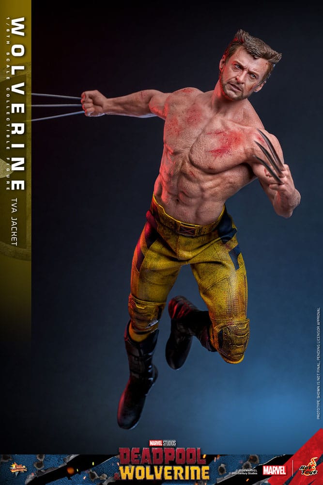 Deadpool Wolverine Movie Masterpiece figurine 1/6 Wolverine (TVA Jacket Version) 31 cm