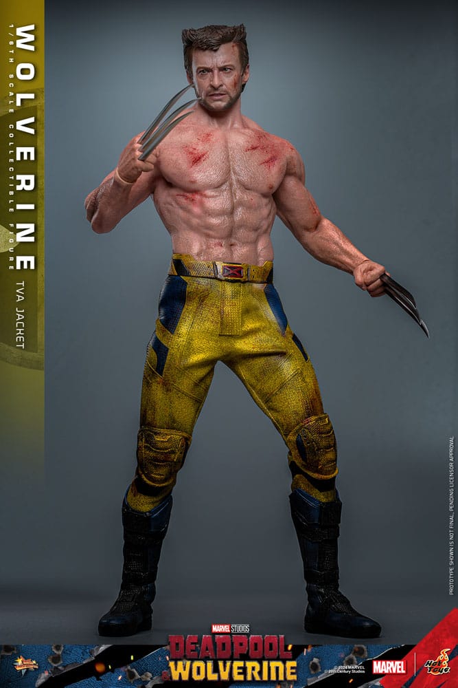 Deadpool Wolverine Movie Masterpiece figurine 1/6 Wolverine (TVA Jacket Version) 31 cm