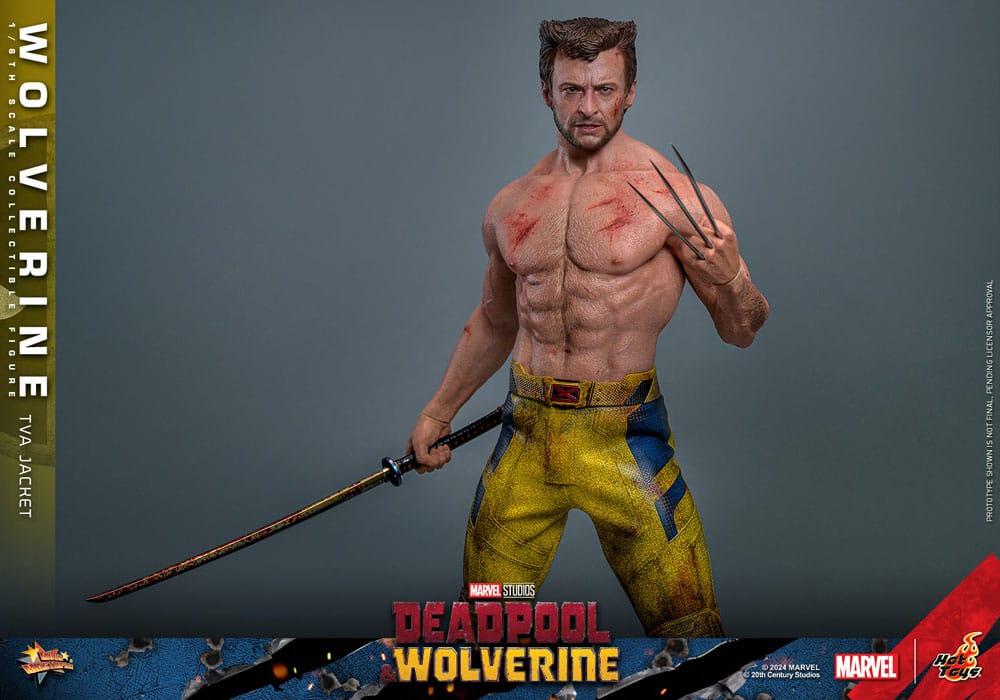 Deadpool Wolverine Movie Masterpiece figurine 1/6 Wolverine (TVA Jacket Version) 31 cm