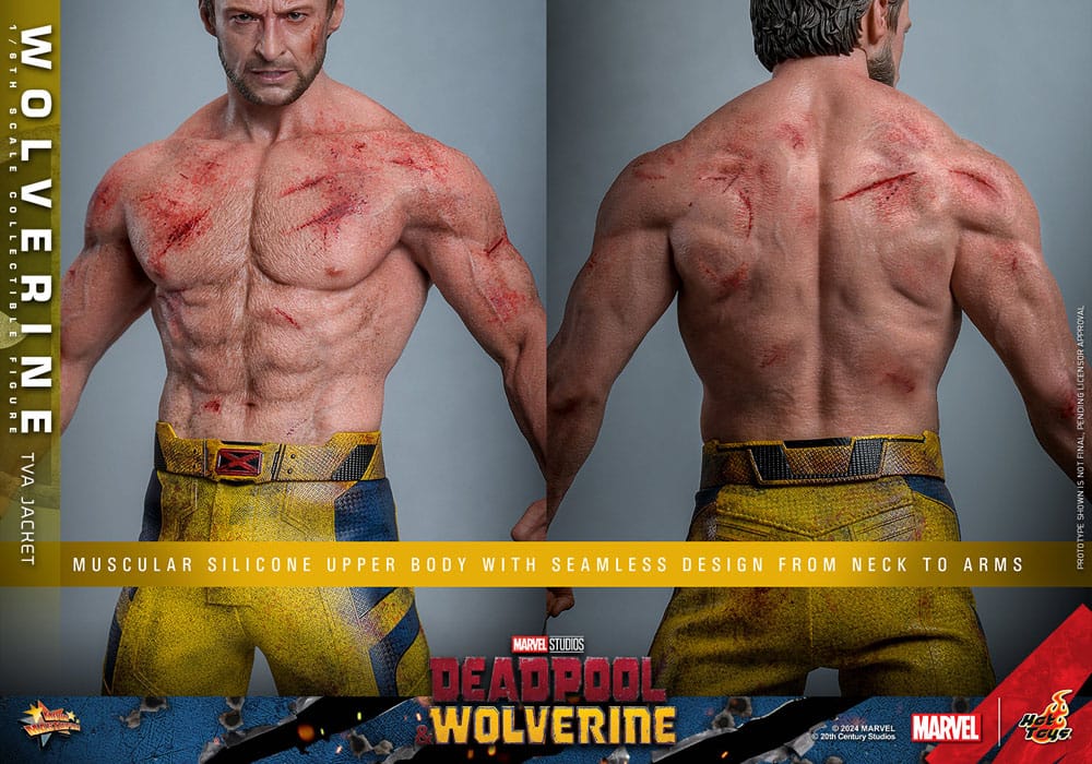 Deadpool Wolverine Movie Masterpiece figurine 1/6 Wolverine (TVA Jacket Version) 31 cm