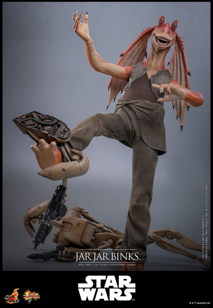Figurine Star Wars 1/6 Jar Jar Binks 33 cm