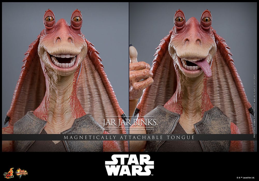 Figurine Star Wars 1/6 Jar Jar Binks 33 cm