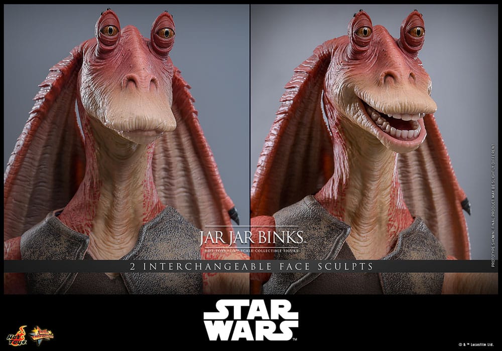 Figurine Star Wars 1/6 Jar Jar Binks 33 cm