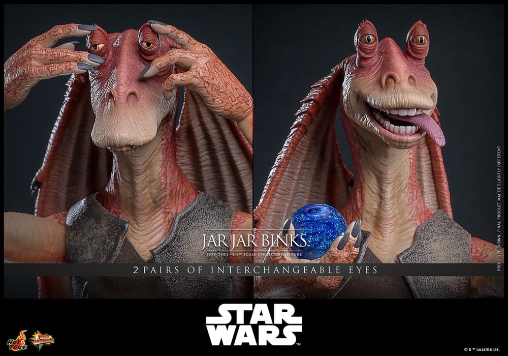 Figurine Star Wars 1/6 Jar Jar Binks 33 cm