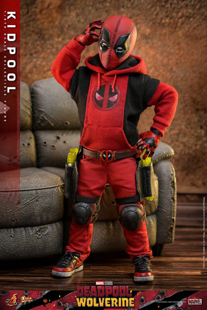 Deadpool & Wolverine Movie Masterpiece figurine 1/6 Kidpool 22 cm