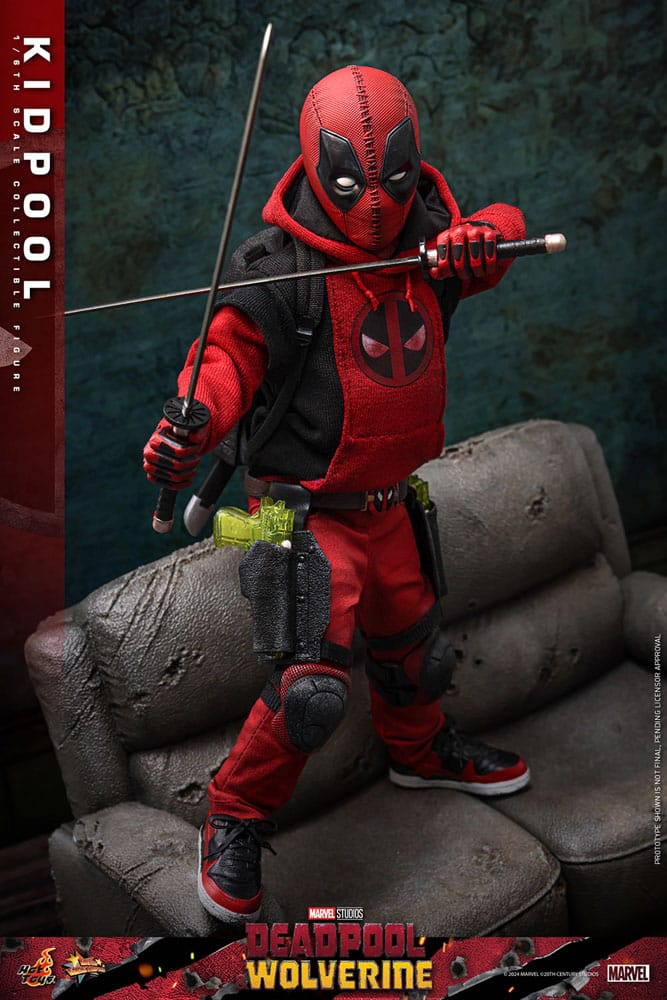Deadpool & Wolverine Movie Masterpiece figurine 1/6 Kidpool 22 cm