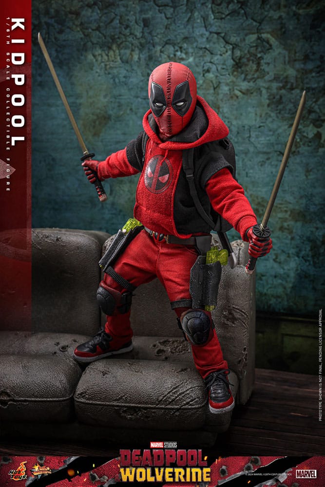 Deadpool & Wolverine Movie Masterpiece figurine 1/6 Kidpool 22 cm