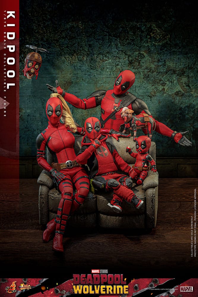Deadpool & Wolverine Movie Masterpiece figurine 1/6 Kidpool 22 cm