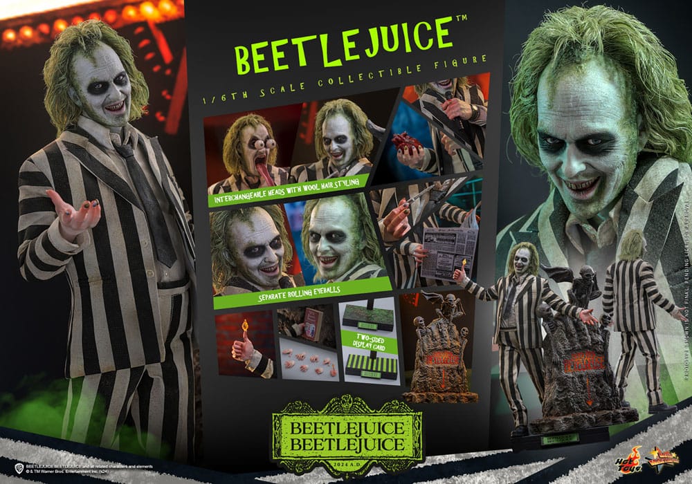 Beetlejuice Beetlejuice Movie Masterpiece figurine 1/6 Beetlejuice 30 cm