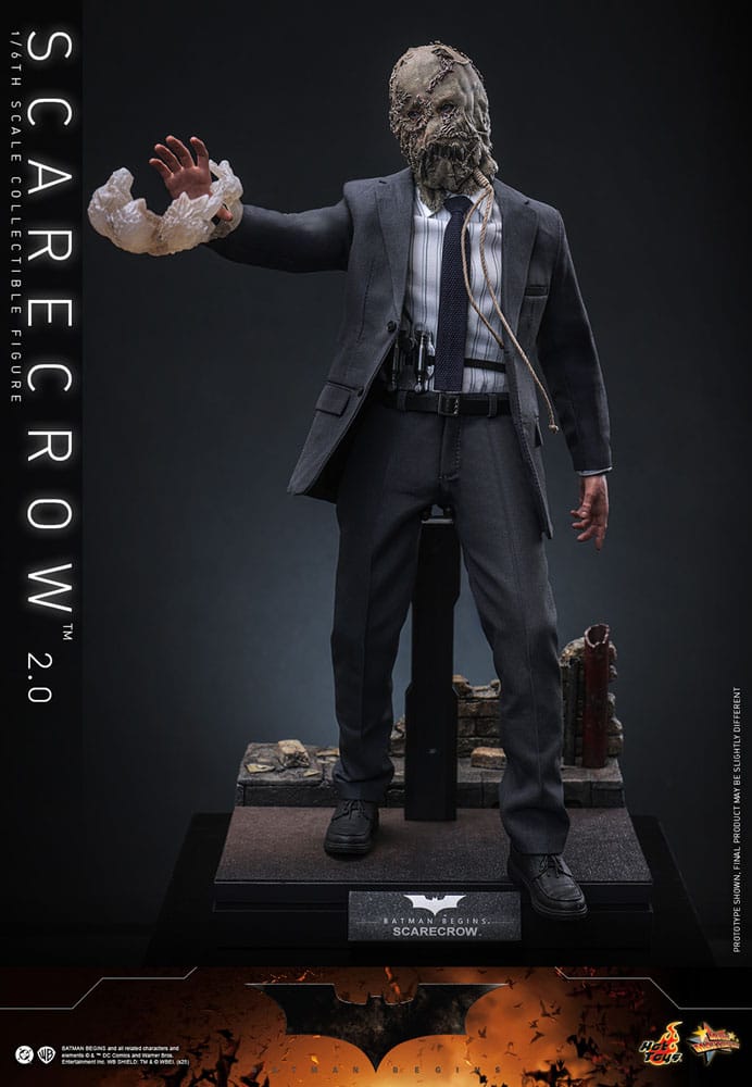 Figurine Batman Begins Movie Masterpiece 1/6 Scarecrow 2.0 30 cm