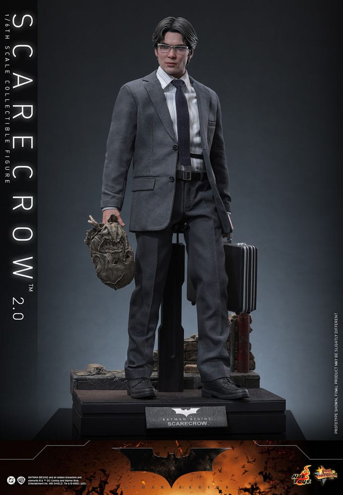 Figurine Batman Begins Movie Masterpiece 1/6 Scarecrow 2.0 30 cm