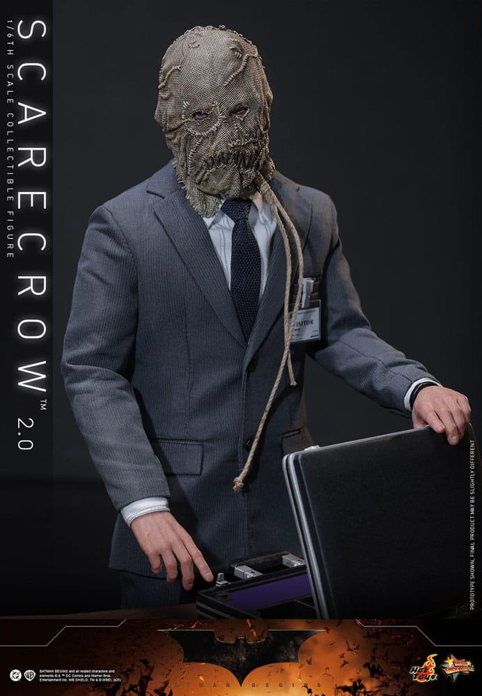 Figurine Batman Begins Movie Masterpiece 1/6 Scarecrow 2.0 30 cm