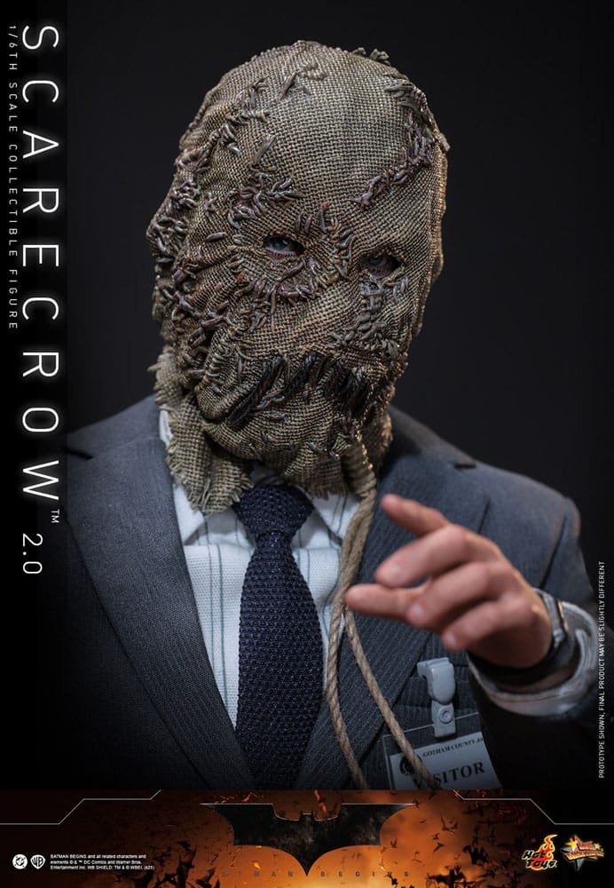 Figurine Batman Begins Movie Masterpiece 1/6 Scarecrow 2.0 30 cm
