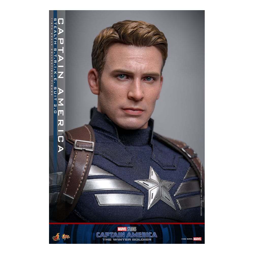 Captain America : Le Soldat de l'hiver figurine Movie Masterpiece1/6 Captain America (Stealth STRIKE Suit) 2.0 31 cm