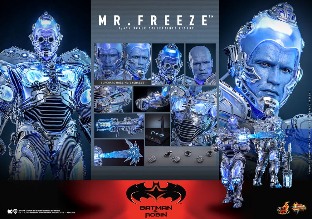 Figurine Batman et Robin Movie Masterpiece 1/6 Mr. Freeze 33 cm
