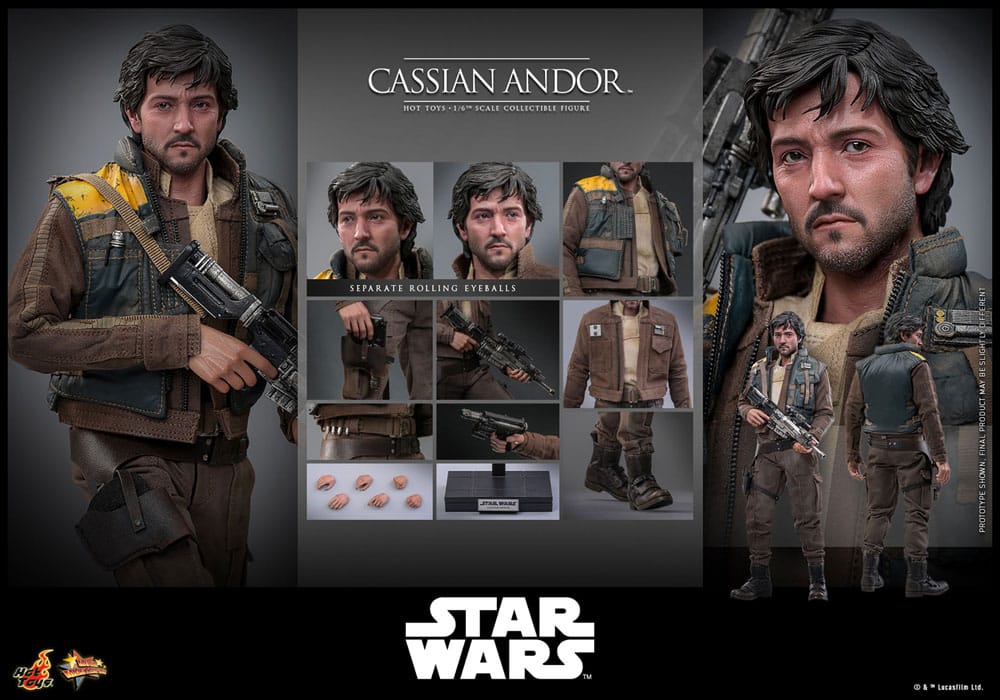 Rogue One: A Star Wars Story figurine 1/6 Cassian Andor 30 cm