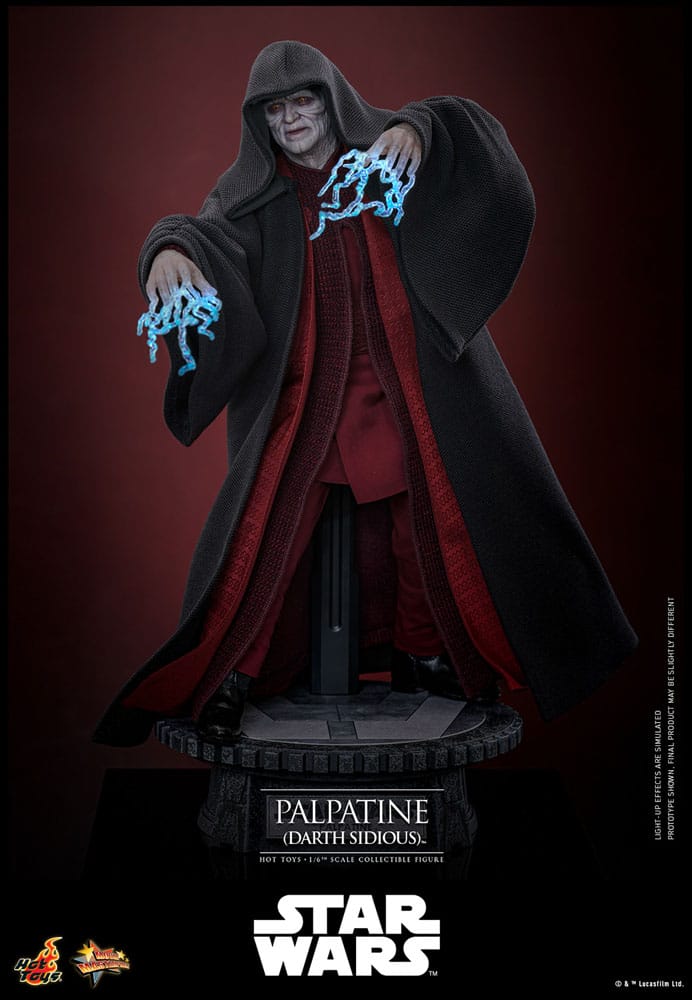 Star Wars, épisode III : La Revanche des Sith figurine 1/6 Palpatine (Darth Sidious) 29 cm