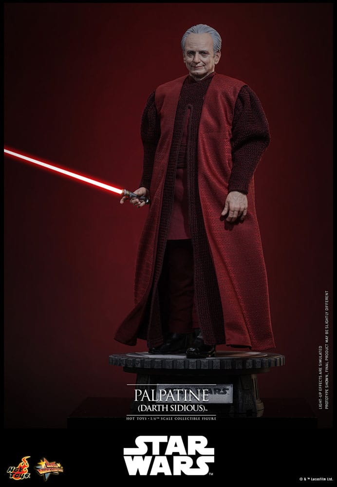 Star Wars, épisode III : La Revanche des Sith figurine 1/6 Palpatine (Darth Sidious) 29 cm