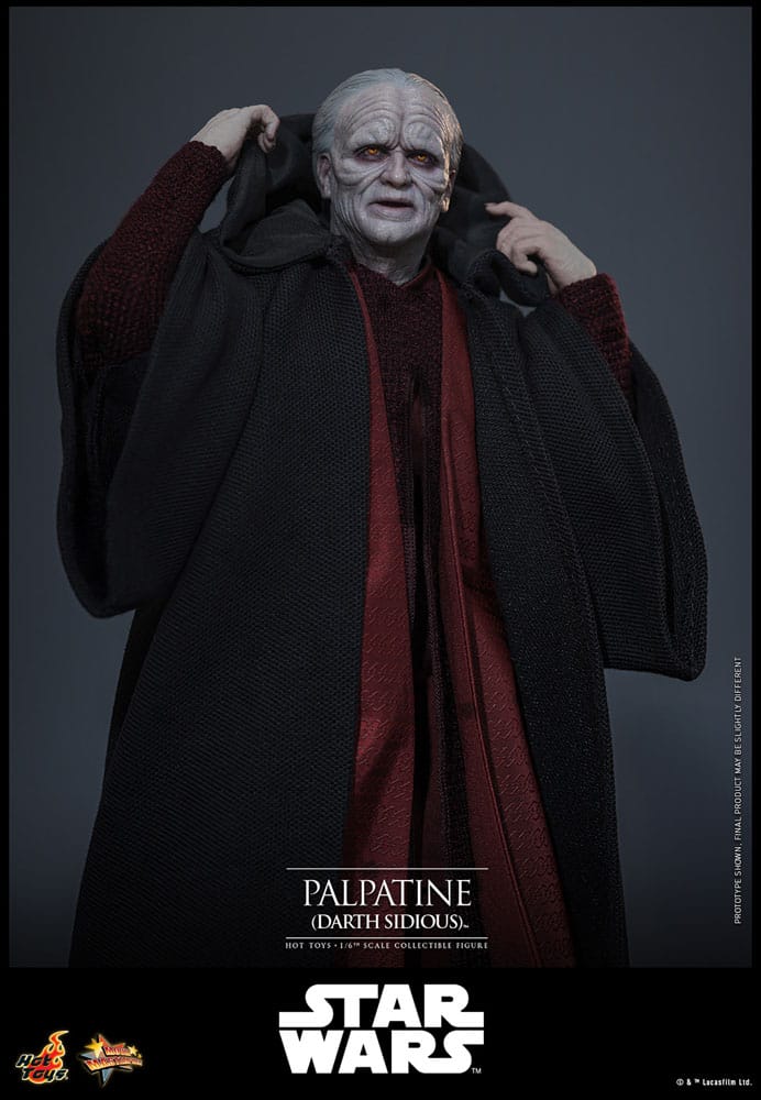 Star Wars, épisode III : La Revanche des Sith figurine 1/6 Palpatine (Darth Sidious) 29 cm
