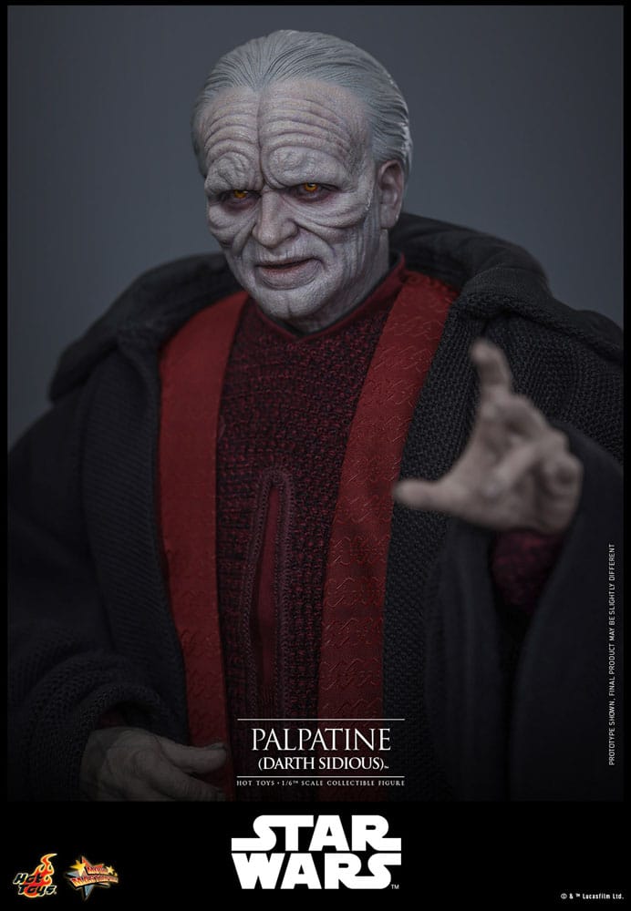Star Wars, épisode III : La Revanche des Sith figurine 1/6 Palpatine (Darth Sidious) 29 cm