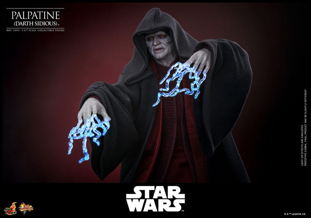 Star Wars, épisode III : La Revanche des Sith figurine 1/6 Palpatine (Darth Sidious) 29 cm