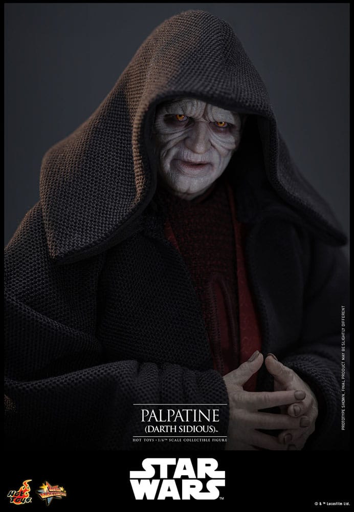 Star Wars, épisode III : La Revanche des Sith figurine 1/6 Palpatine (Darth Sidious) 29 cm
