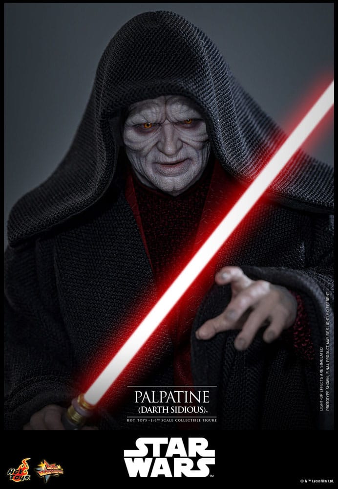 Star Wars, épisode III : La Revanche des Sith figurine 1/6 Palpatine (Darth Sidious) 29 cm
