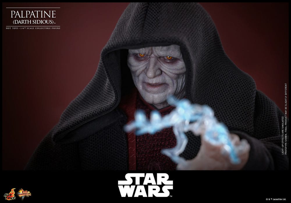 Star Wars, épisode III : La Revanche des Sith figurine 1/6 Palpatine (Darth Sidious) 29 cm