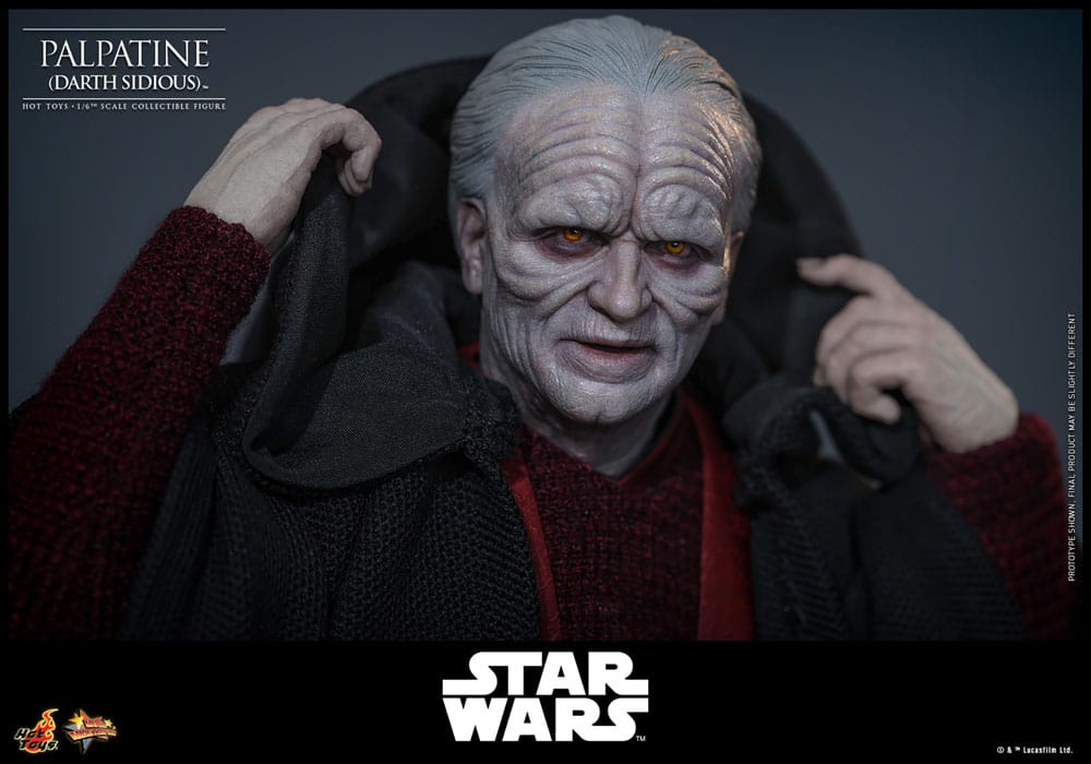 Star Wars, épisode III : La Revanche des Sith figurine 1/6 Palpatine (Darth Sidious) 29 cm
