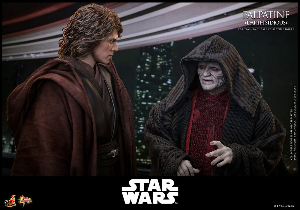 Star Wars, épisode III : La Revanche des Sith figurine 1/6 Palpatine (Darth Sidious) 29 cm