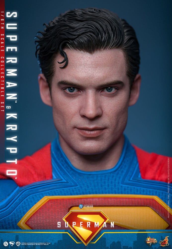 Figurine Superman (2025) Movie Masterpiece 1/6 Superman & Krypto 33 cm