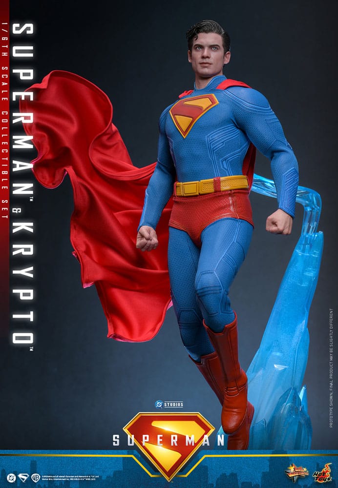 Figurine Superman (2025) Movie Masterpiece 1/6 Superman & Krypto 33 cm