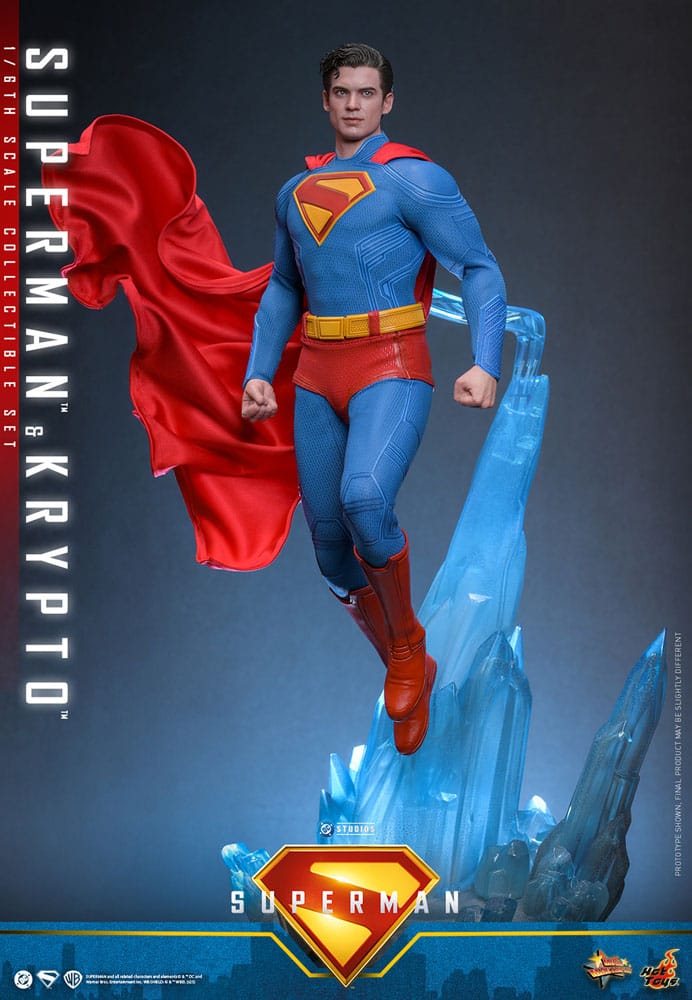 Figurine Superman (2025) Movie Masterpiece 1/6 Superman & Krypto 33 cm