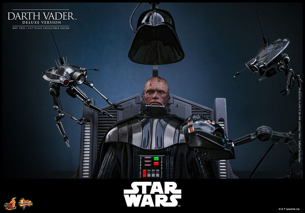 Star Wars, épisode III : La Revanche des Sith figurine Movie Masterpiece 1/6 Darth Vader (Deluxe Version) 35 cm