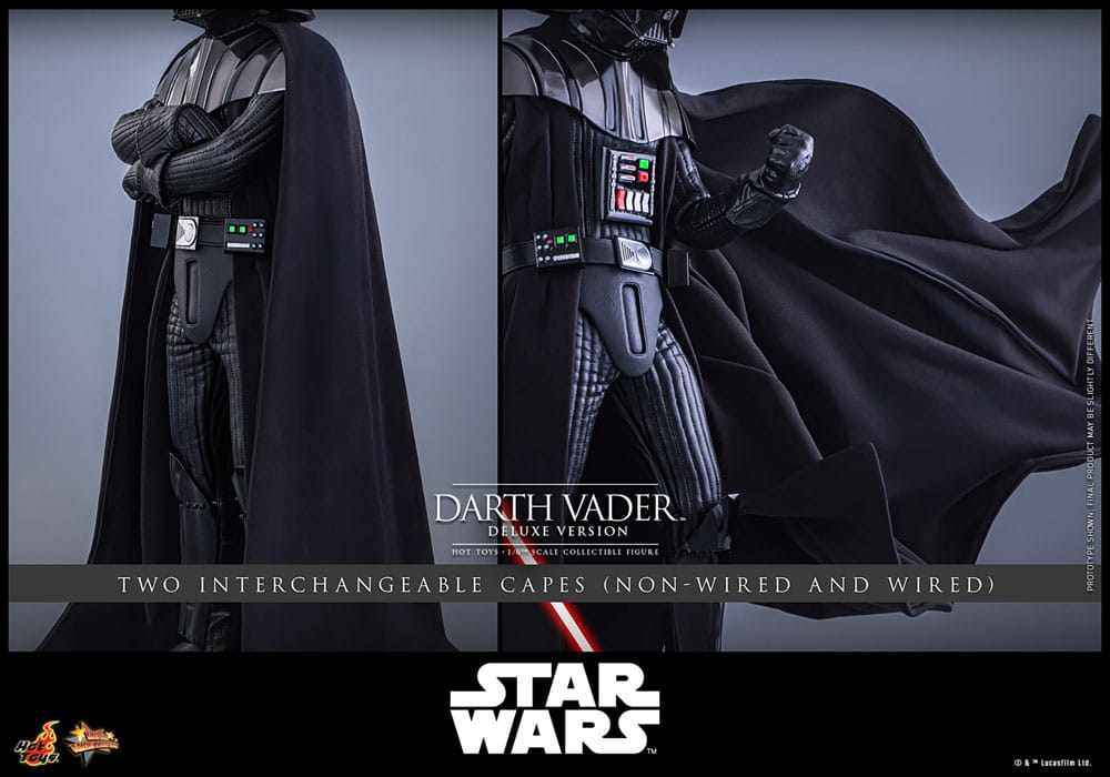 Star Wars, épisode III : La Revanche des Sith figurine Movie Masterpiece 1/6 Darth Vader (Deluxe Version) 35 cm