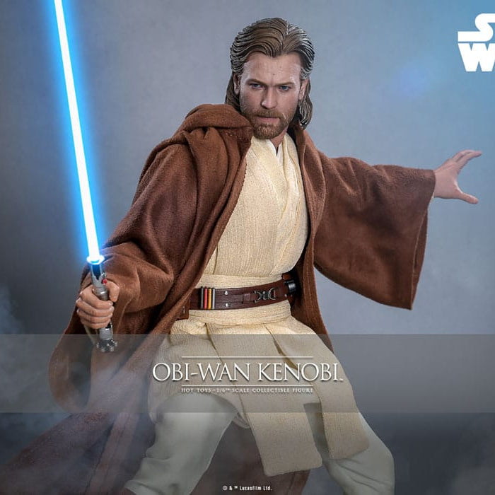 Star Wars, épisode II : L'Attaque des clones figurine 1/6 Obi-Wan Kenobi 31 cm
