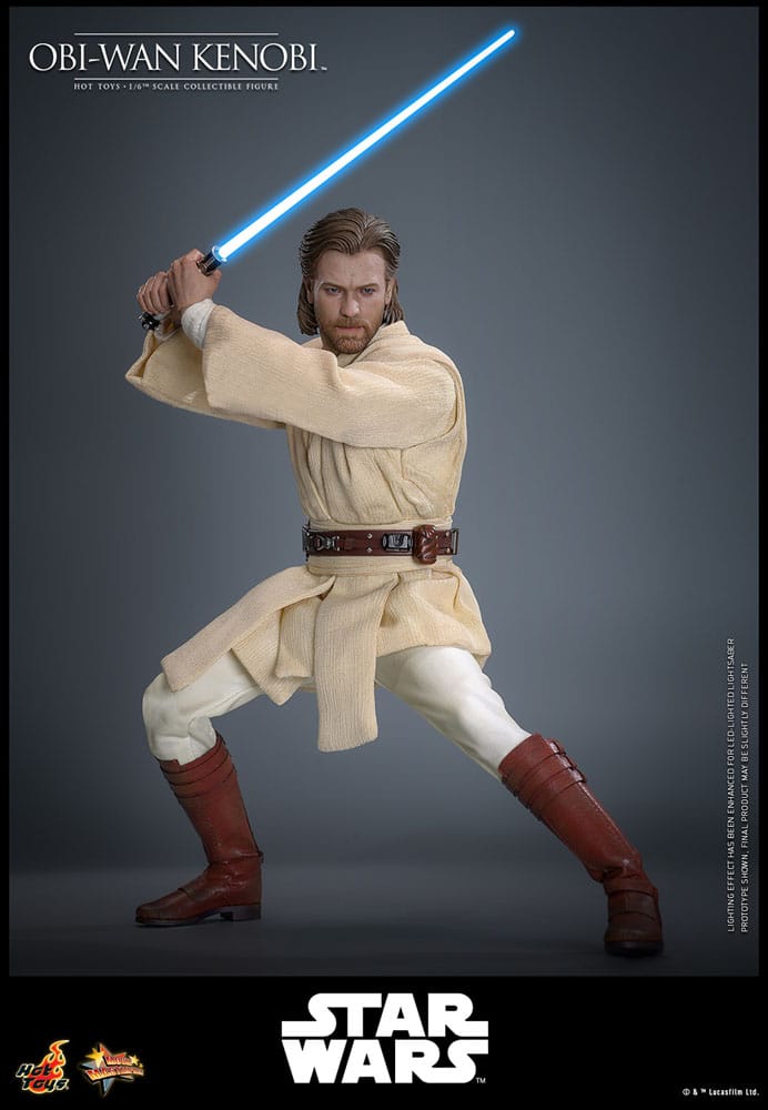 Star Wars, épisode II : L'Attaque des clones figurine 1/6 Obi-Wan Kenobi 31 cm