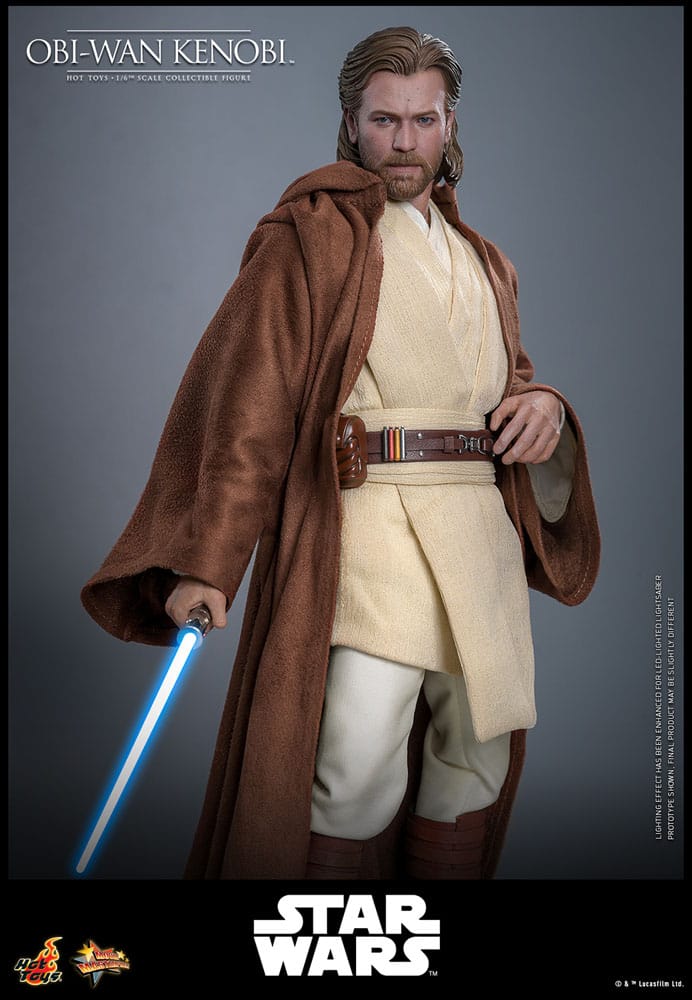 Star Wars, épisode II : L'Attaque des clones figurine 1/6 Obi-Wan Kenobi 31 cm
