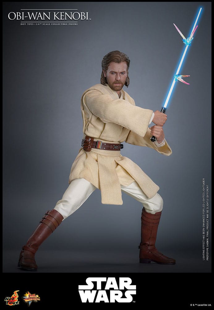 Star Wars, épisode II : L'Attaque des clones figurine 1/6 Obi-Wan Kenobi 31 cm