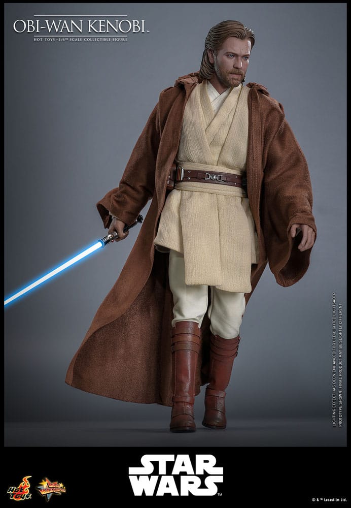 Star Wars, épisode II : L'Attaque des clones figurine 1/6 Obi-Wan Kenobi 31 cm