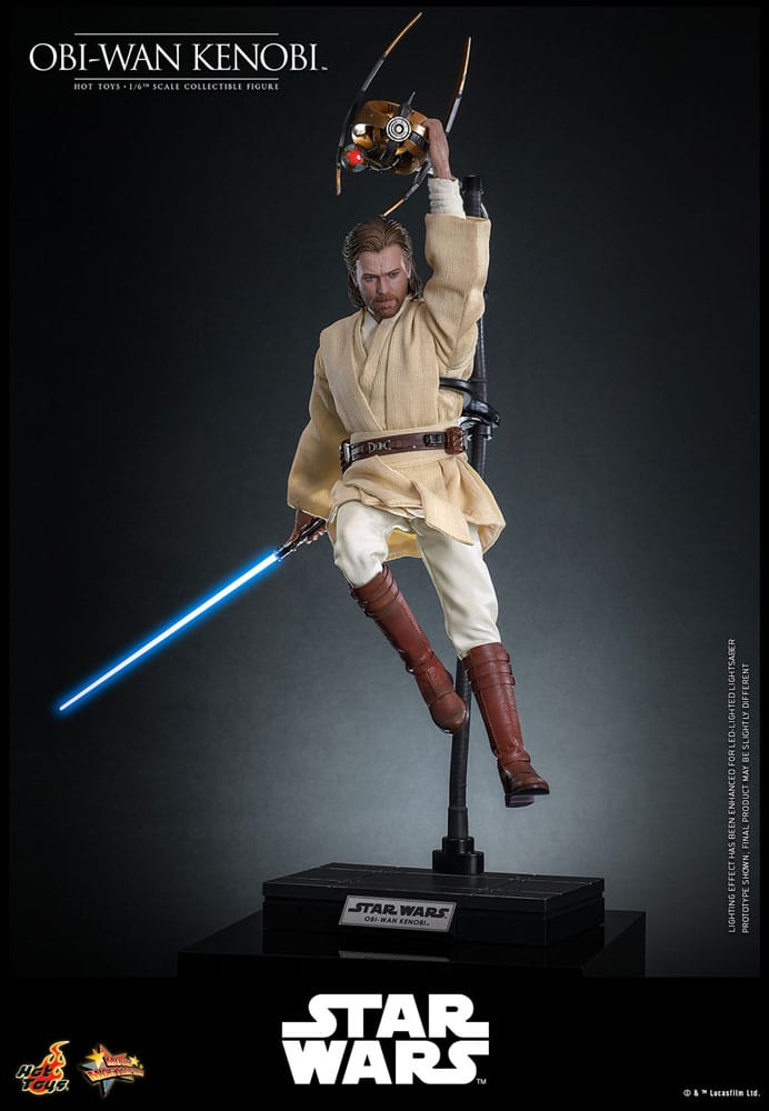 Star Wars, épisode II : L'Attaque des clones figurine 1/6 Obi-Wan Kenobi 31 cm