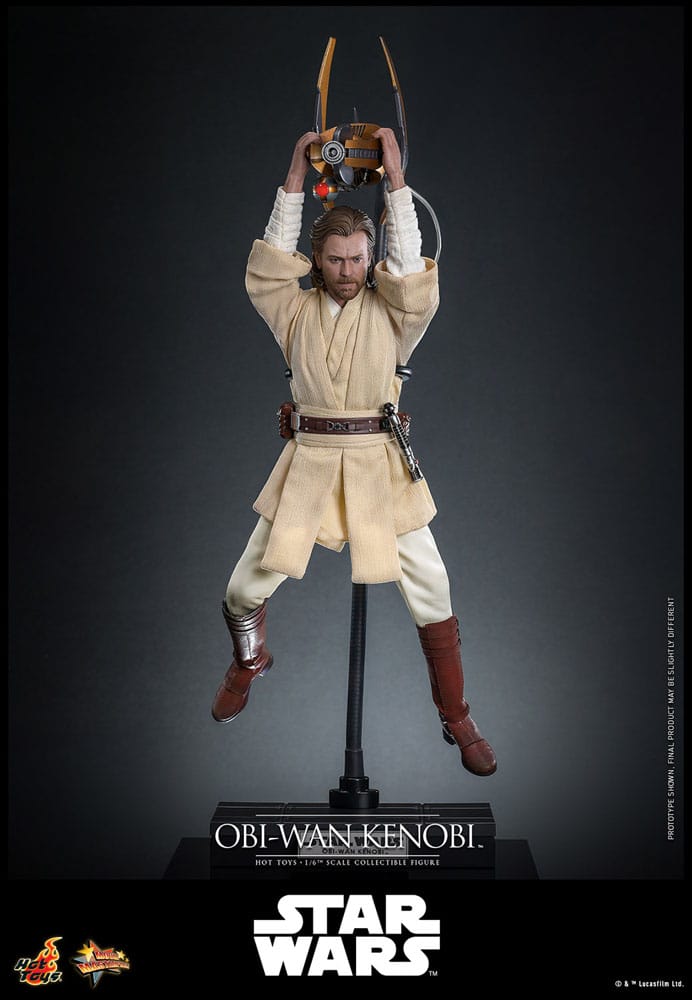 Star Wars, épisode II : L'Attaque des clones figurine 1/6 Obi-Wan Kenobi 31 cm