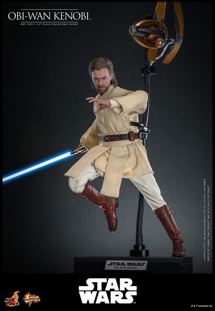 Star Wars, épisode II : L'Attaque des clones figurine 1/6 Obi-Wan Kenobi 31 cm