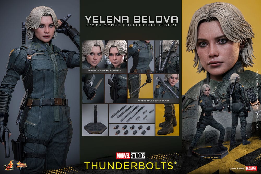 Thunderbolts Movie Masterpiece 1/6 Yelena Belova 28 cm